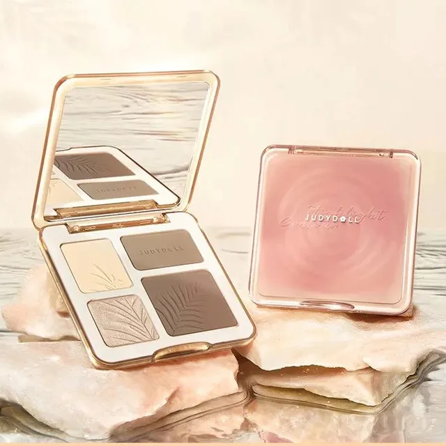 2 IN 1 Highlighter Contour Palette - Image 2