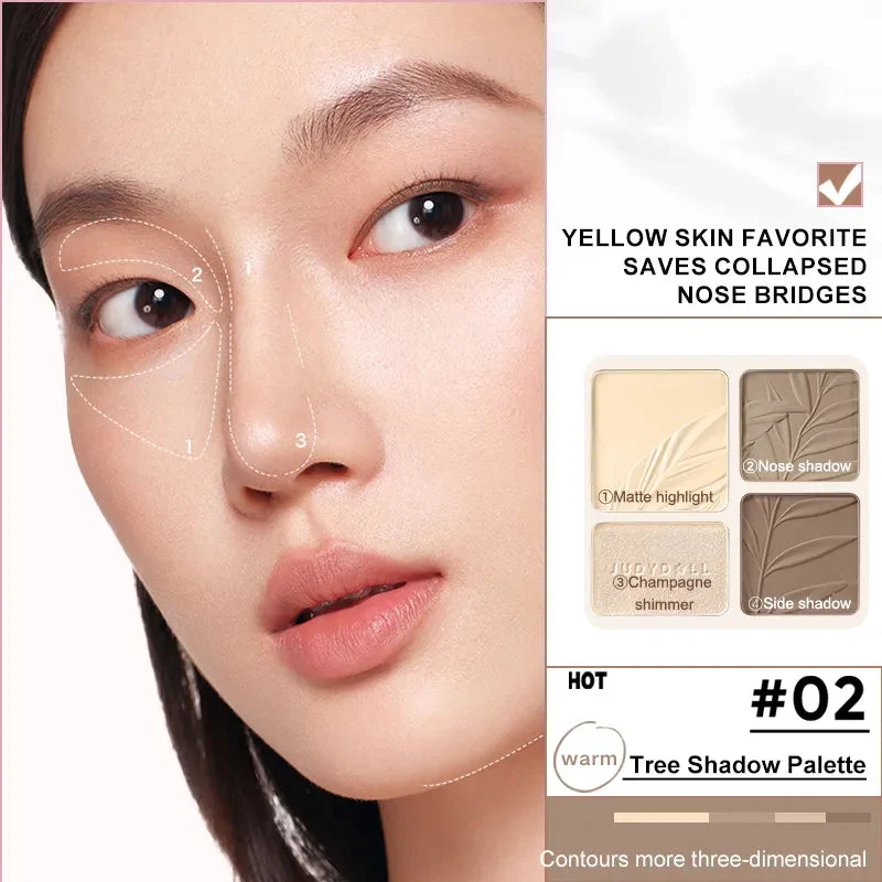 2 IN 1 Highlighter Contour Palette - Image 6