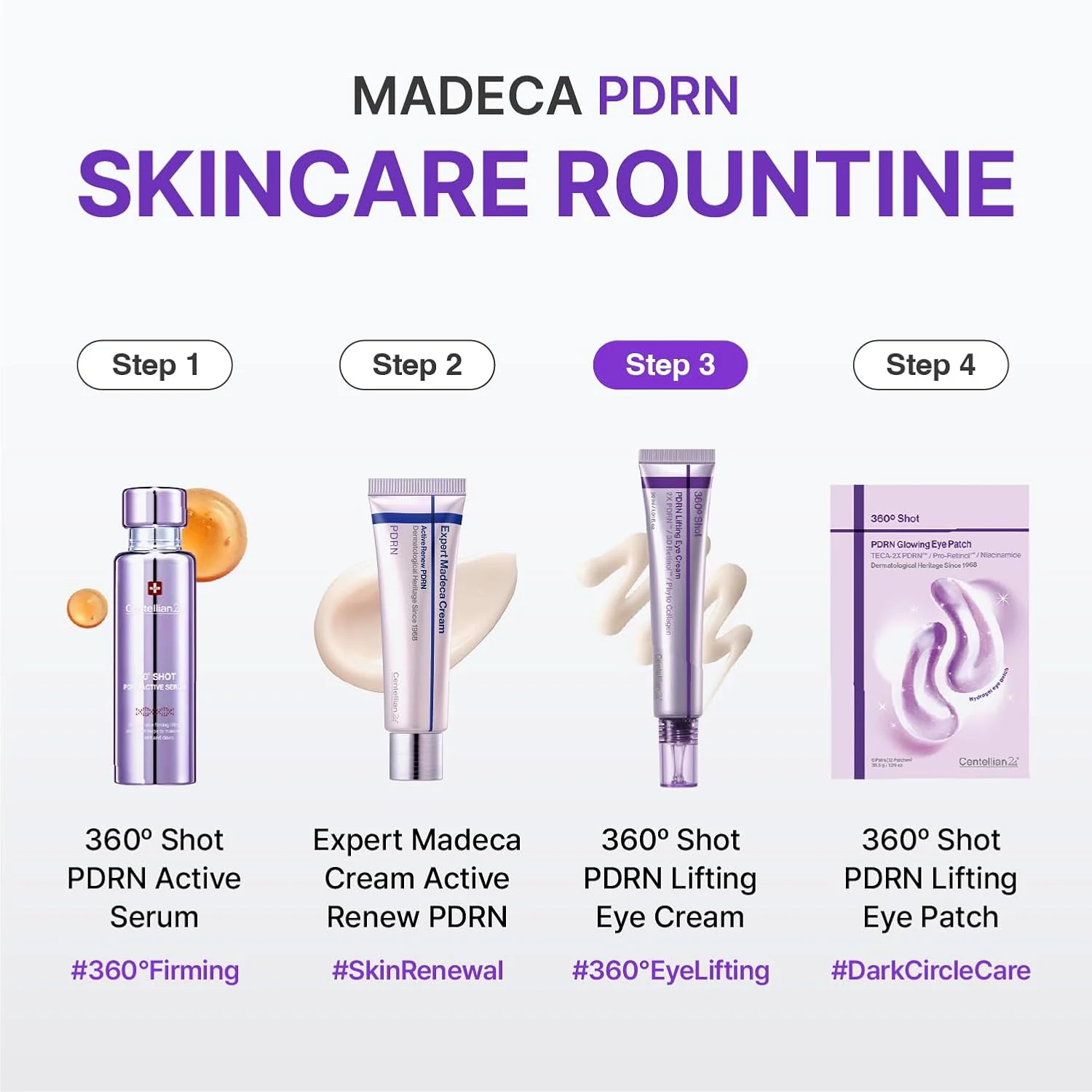 360º Shot PDRN Lifting Eye Cream - Image 4
