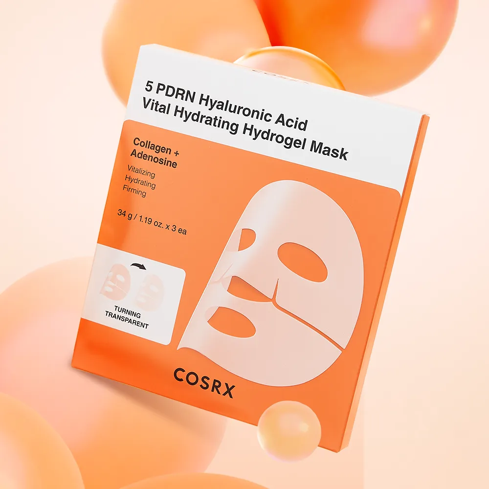 5 PDRN Hyaluronic Acid Vital Hydrating Hydrogel Mask Set - Image 2