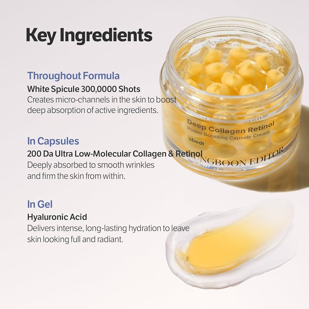 Deep Collagen Retinol Power Boosting Capsule Cream - Image 3