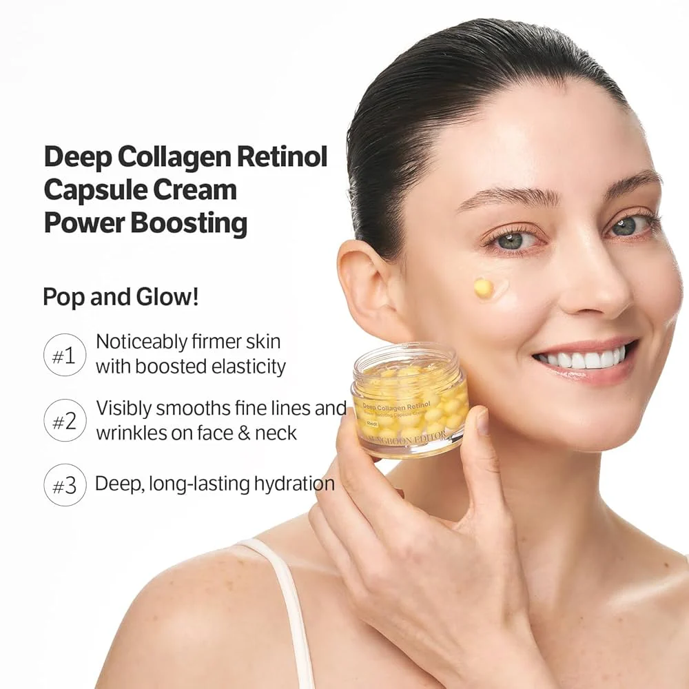 Deep Collagen Retinol Power Boosting Capsule Cream - Image 4