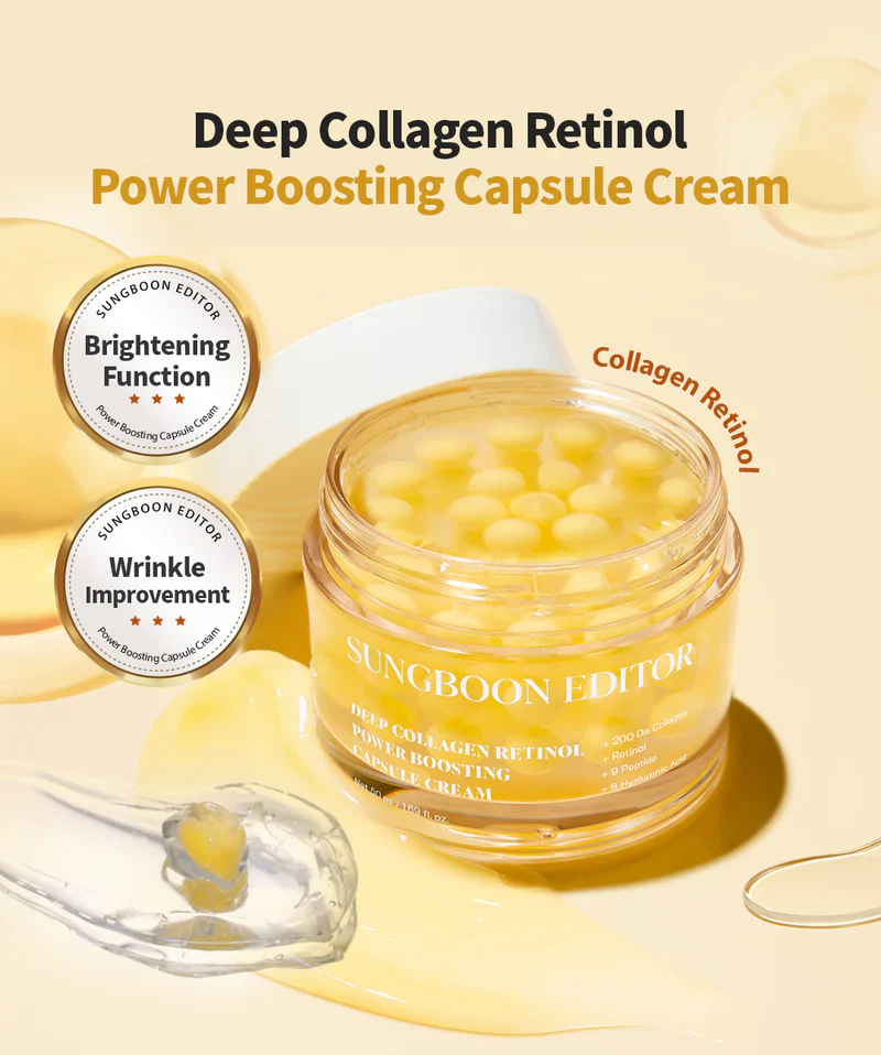 Deep Collagen Retinol Power Boosting Capsule Cream - Image 5