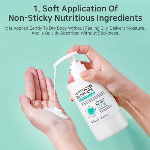 Glutathione Niacinamide Body Lotion - Image 3