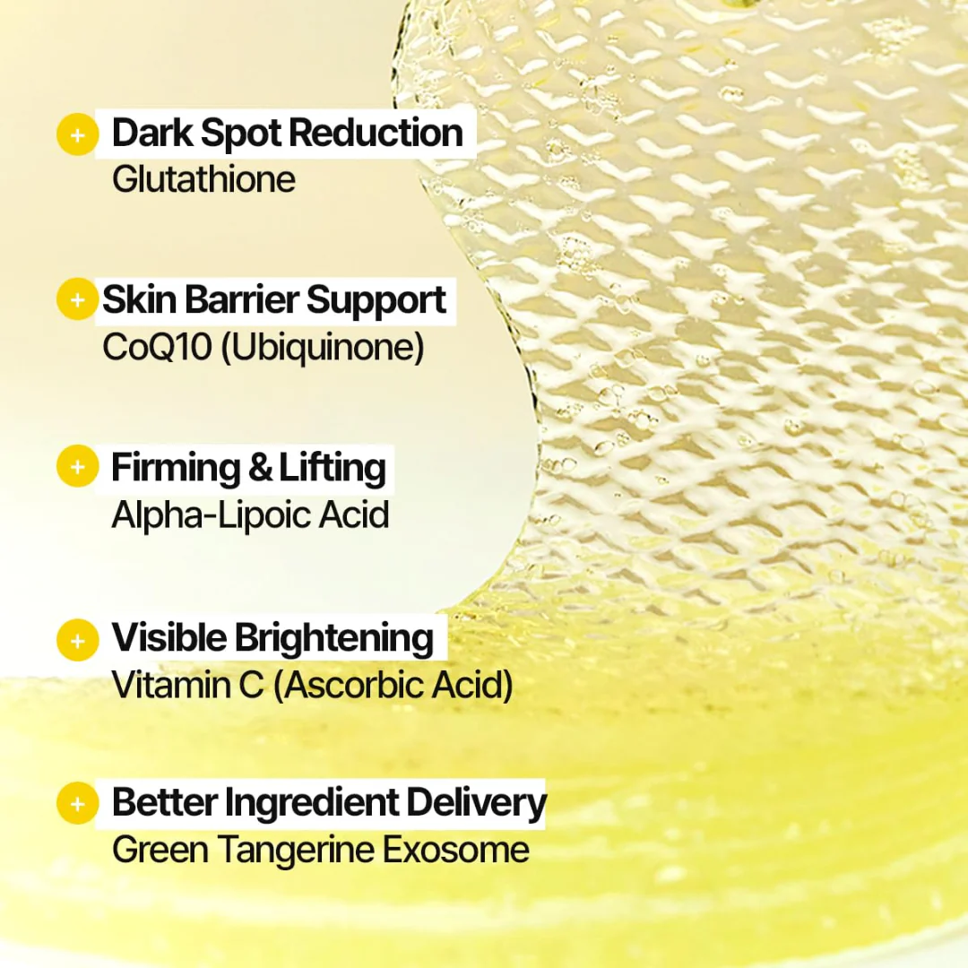 Green Tangerine Vita C Dark Spot Care Eye Patch Alpha - Image 5