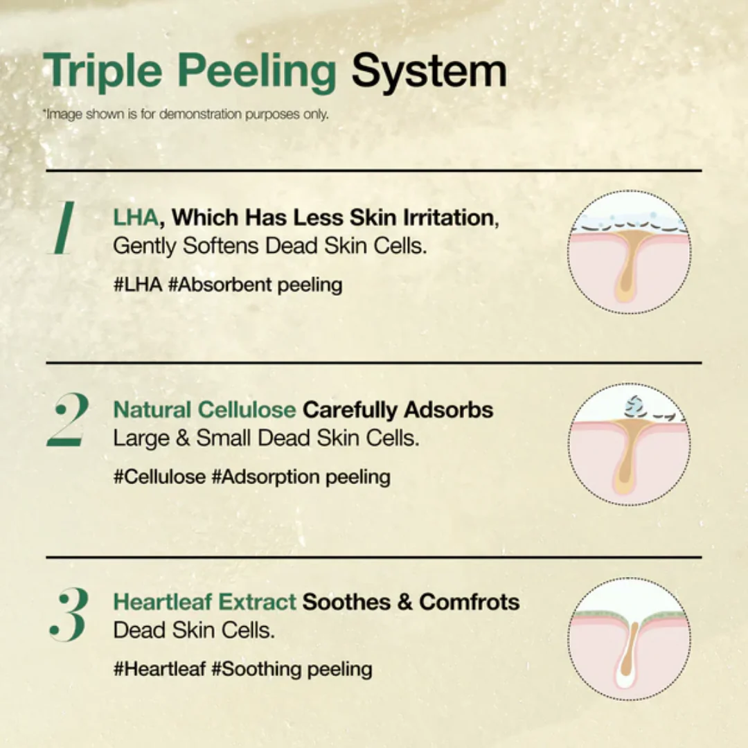 Heartleaf LHA Moisture Peeling Gel - Image 5