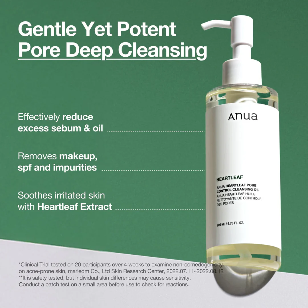 Heartleaf Pore Control Cleansing Oil - Image 4