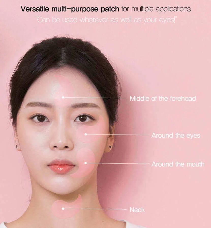 Bulgarian Rose Water Hydrogel Eye Patch - Image 4