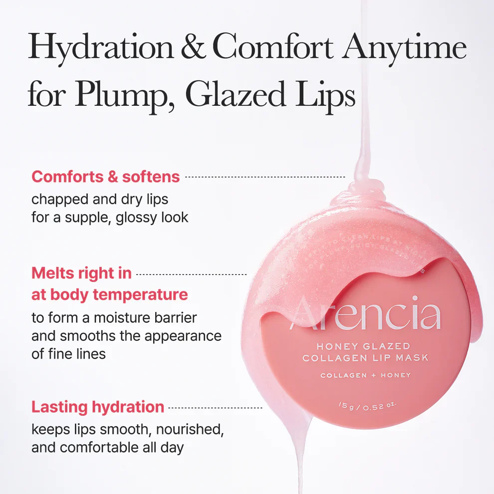 Honey Glazed Collagen Lip Mask - Image 8