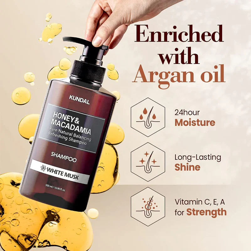 Honey & Macadamia Shampoo - Image 7