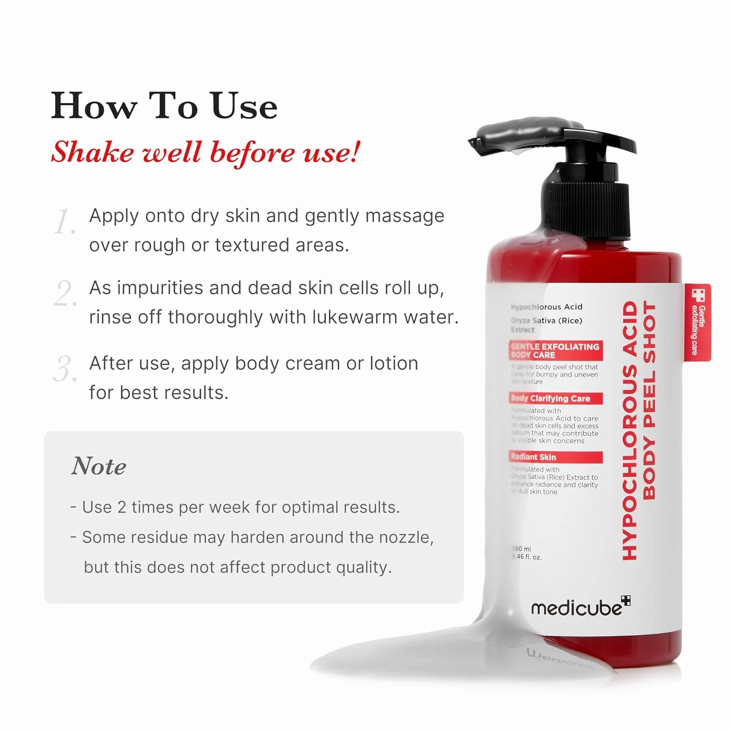 Hypochlorous Acid Body Peel Shot - Image 6