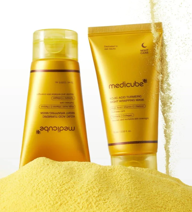 Kojic Acid Turmeric Night Wrapping Mask - Image 5