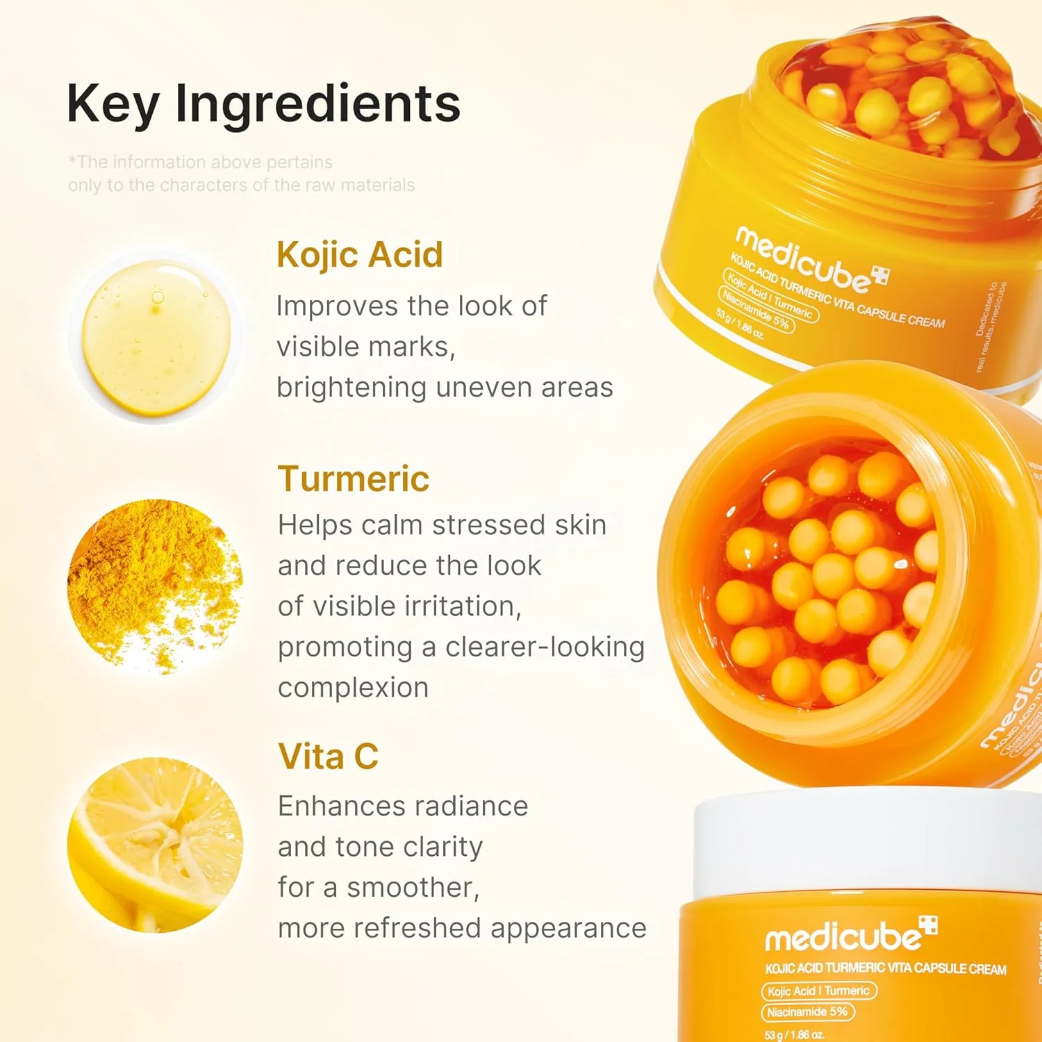 Kojic Acid Turmeric Vita Capsule Cream - Image 4
