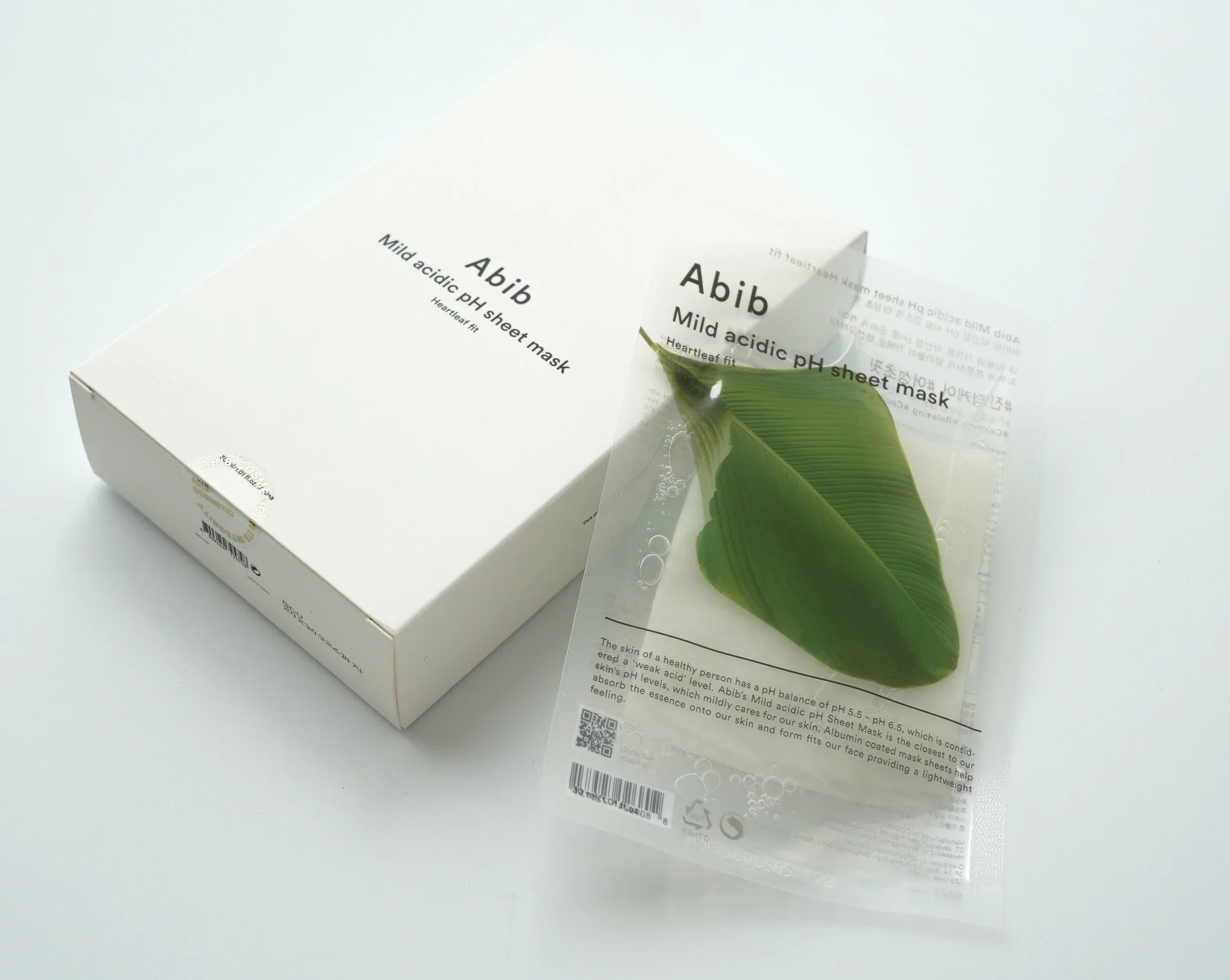 Mild Acidic pH Sheet Mask Heartleaf Fit - Image 3