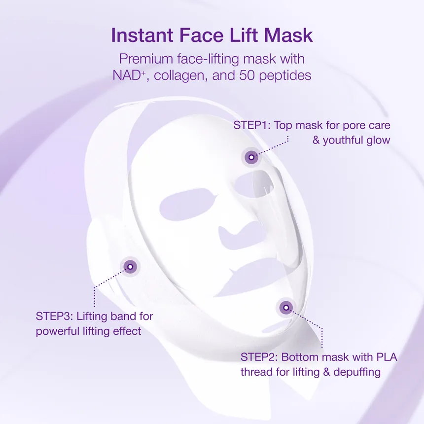 No.9 NAD Bio Lifting Full Cover Facial Mask - Image 4