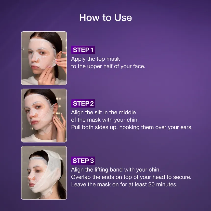 No.9 NAD Bio Lifting Full Cover Facial Mask - Image 8