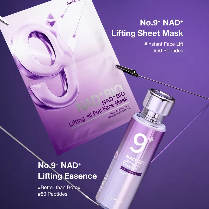 No.9 NAD Bio Lifting Full Cover Facial Mask - Image 9