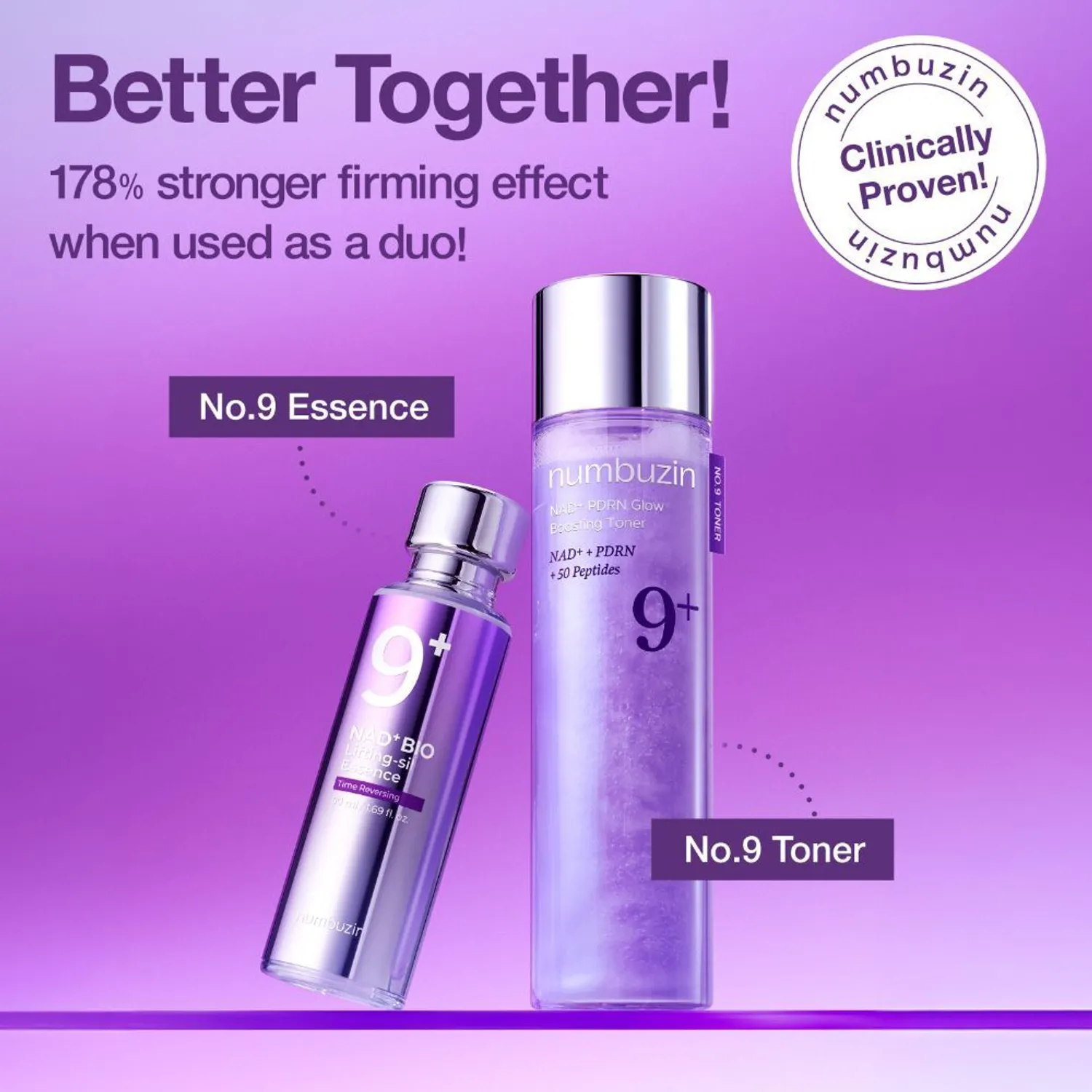 No.9 NAD PDRN Glow Boosting Toner - Image 4