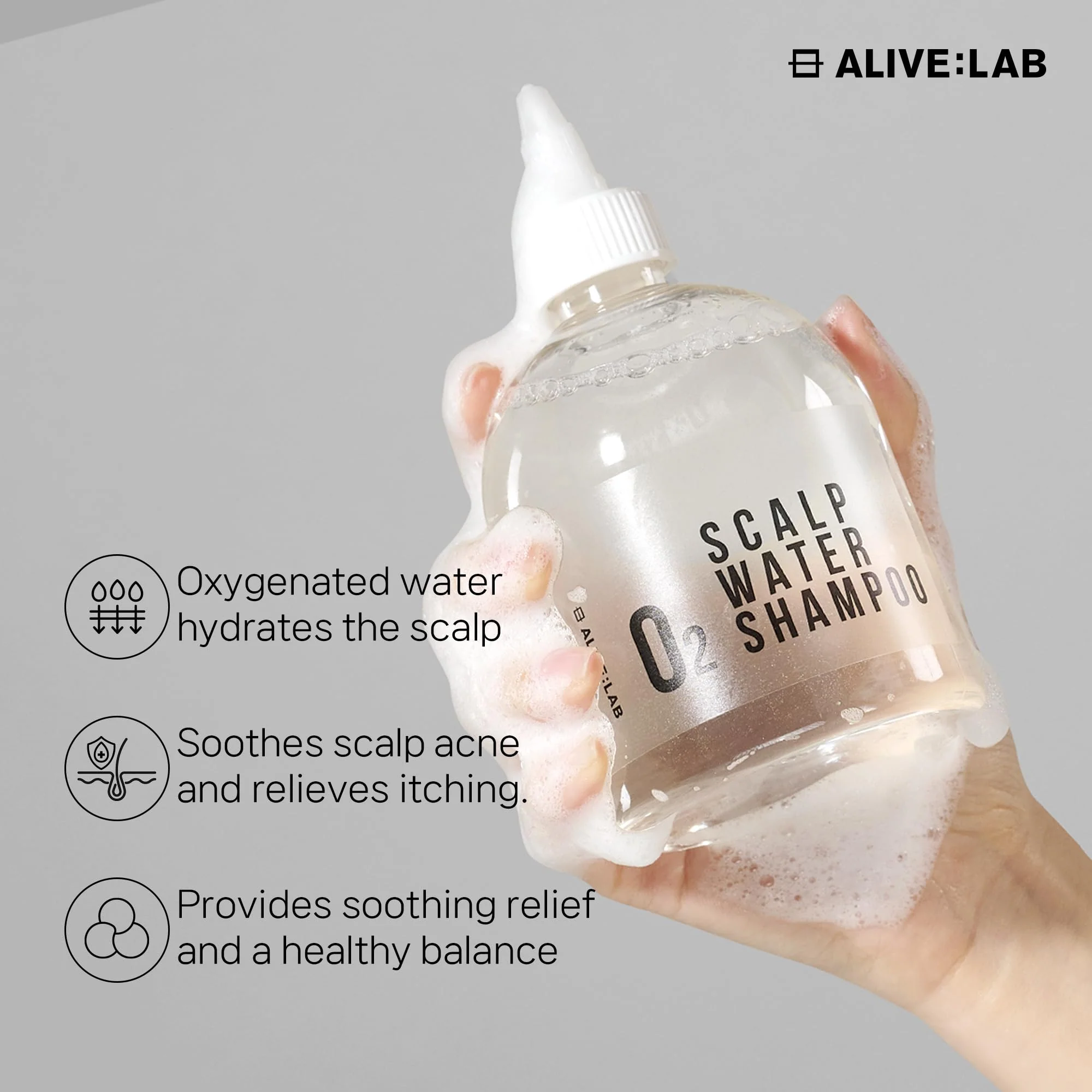O2 Scalp Water Shampoo - Image 3
