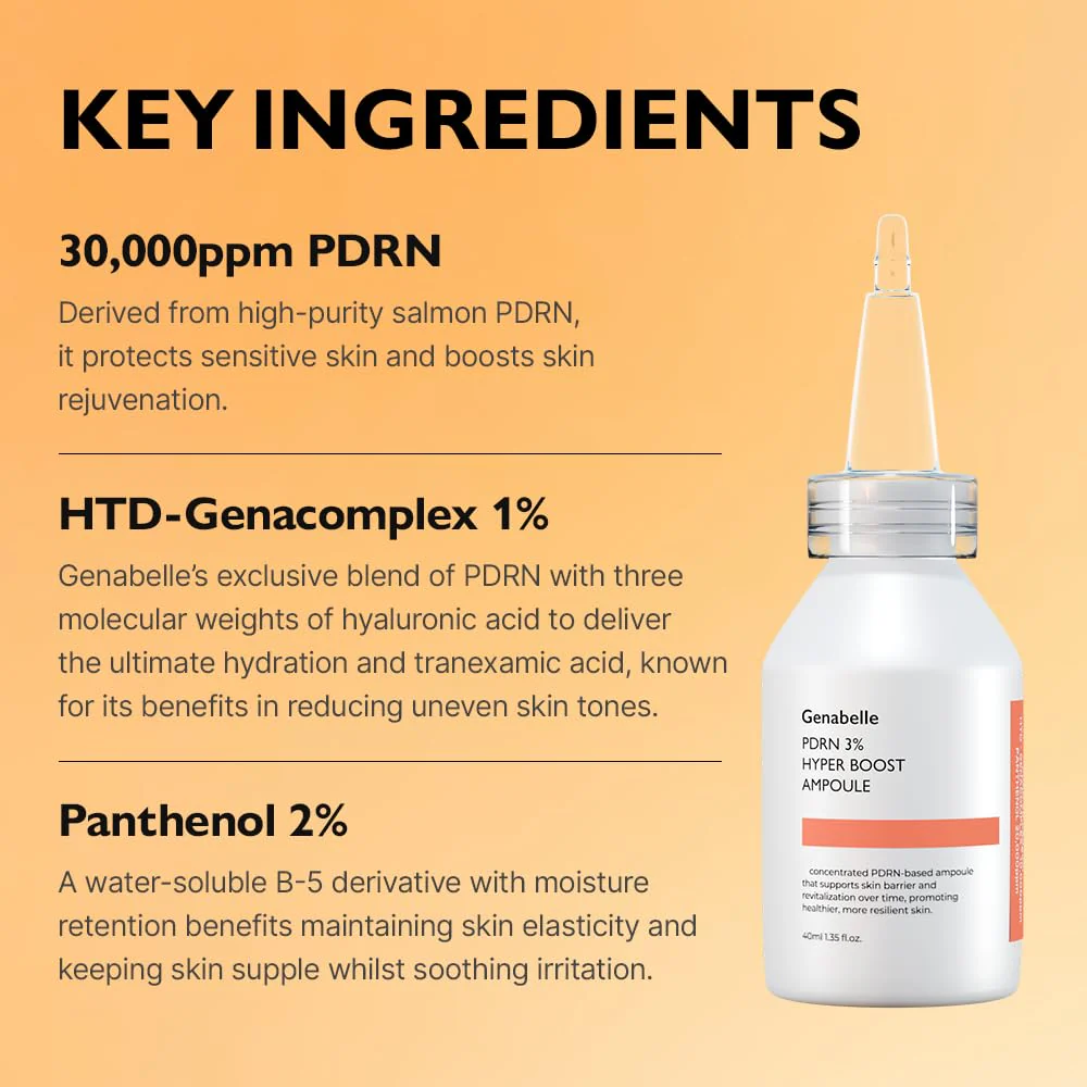 PDRN 3% Hyper Boost Ampoule - Image 3