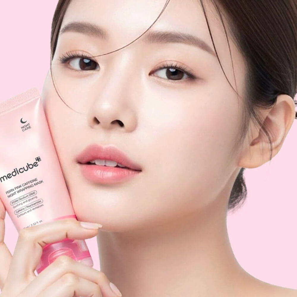 PDRN Pink Caffeine Night Wrapping Mask - Image 3