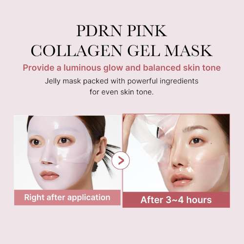 PDRN Pink Collagen Gel Mask - Image 3