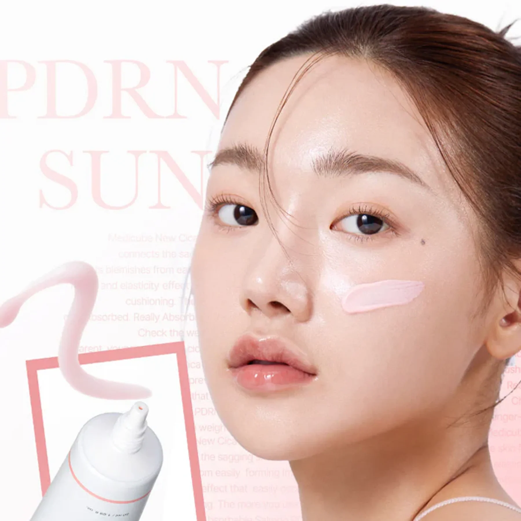 PDRN Pink Tone Up Sun Cream - Image 3
