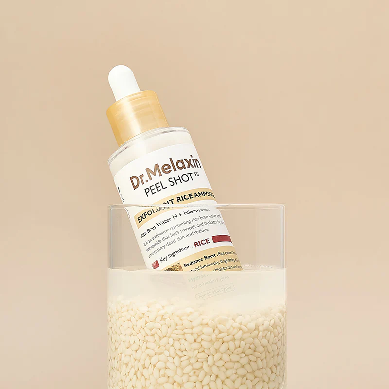 Peel Shot Exfoliant White Rice Ampoule - Image 3