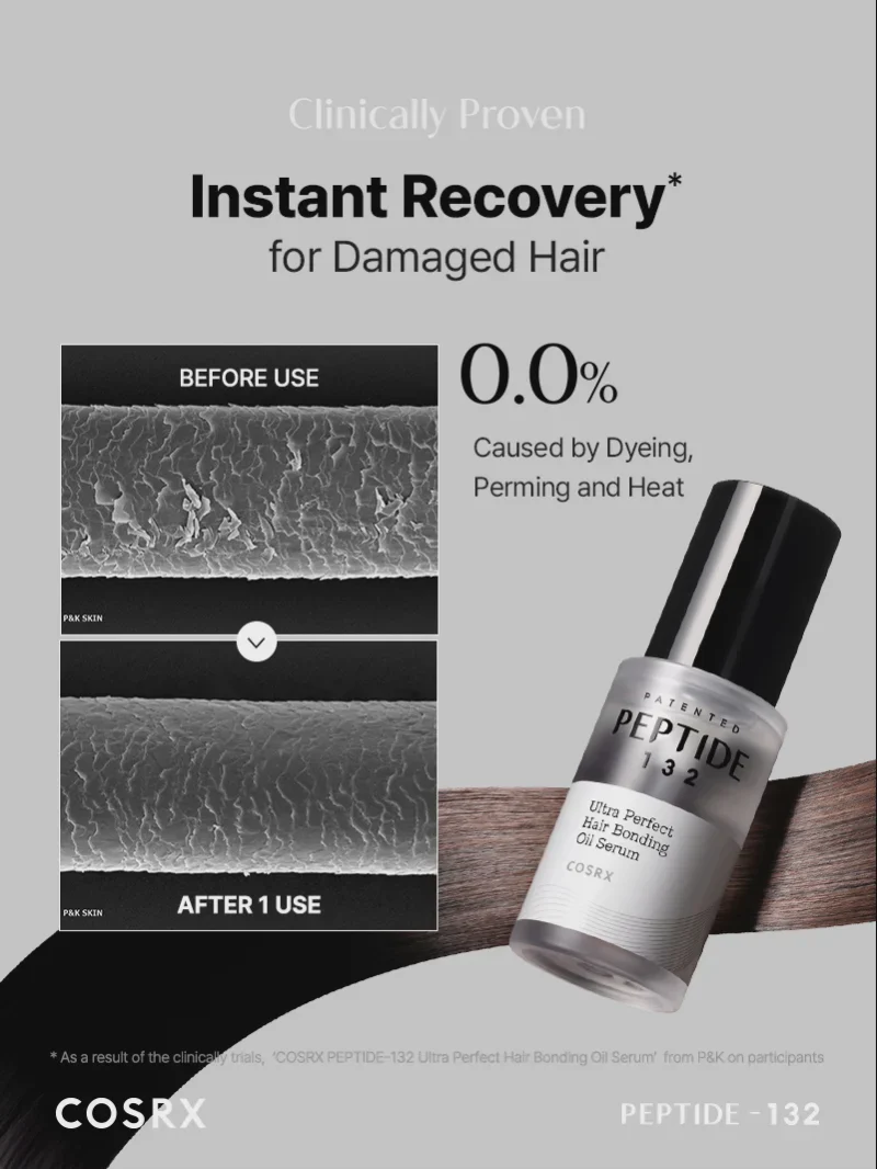 PEPTIDE-132 Ultra Perfect Hair Bonding Oil Serum - Image 6