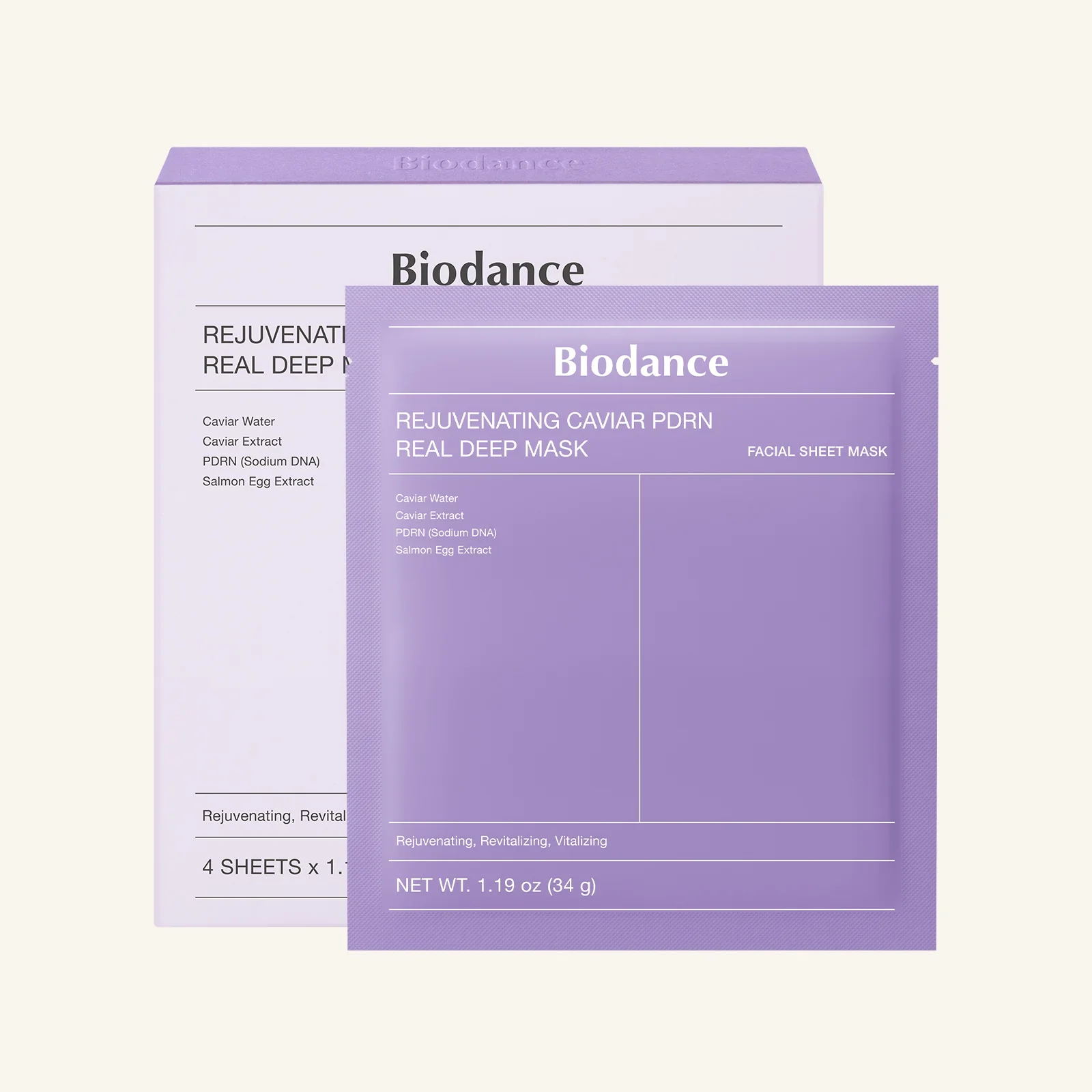 Rejuvenating Caviar PDRN Real Deep Mask - Image 5