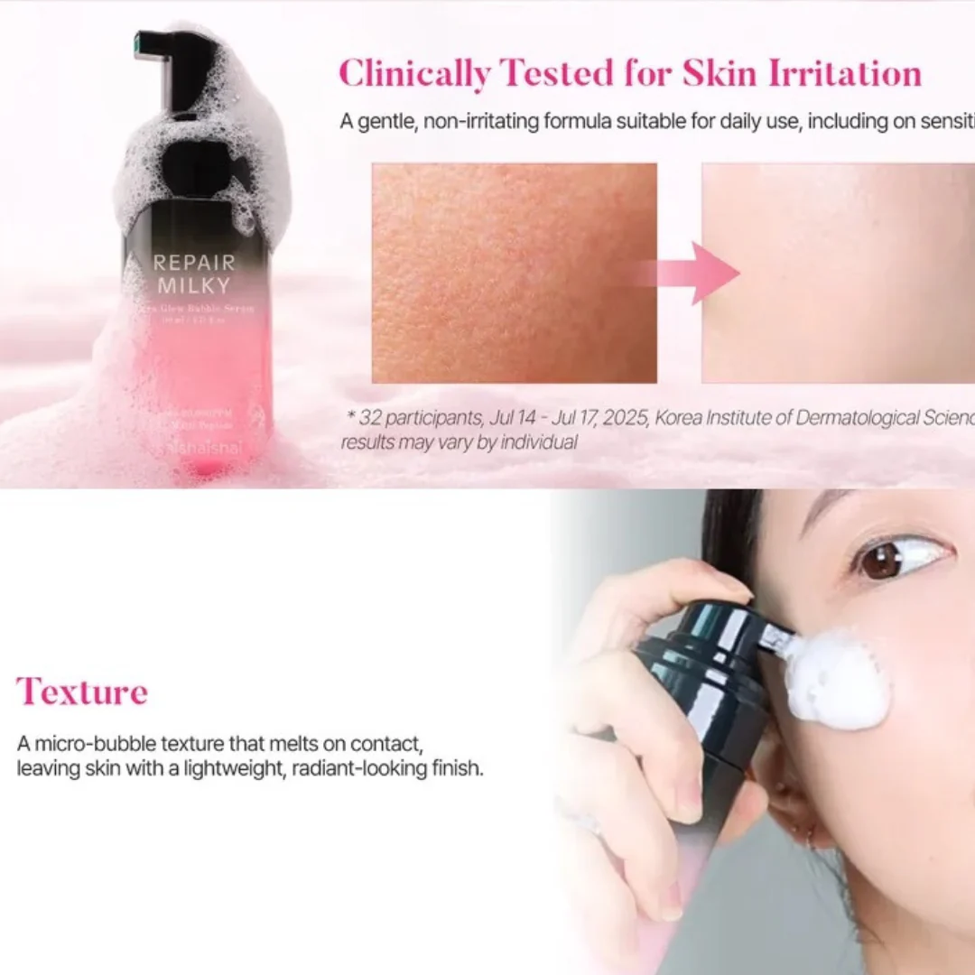 Repair Milky Urea Glow Bubble Serum - Image 4