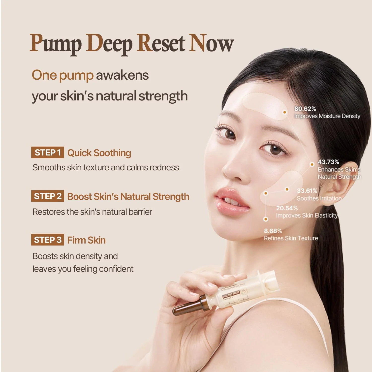 Salmon Caring Centella New Pair PDRN Booster 100,000 Shot Essence - Image 4